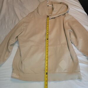 Men's Cream Hoodie Sweater